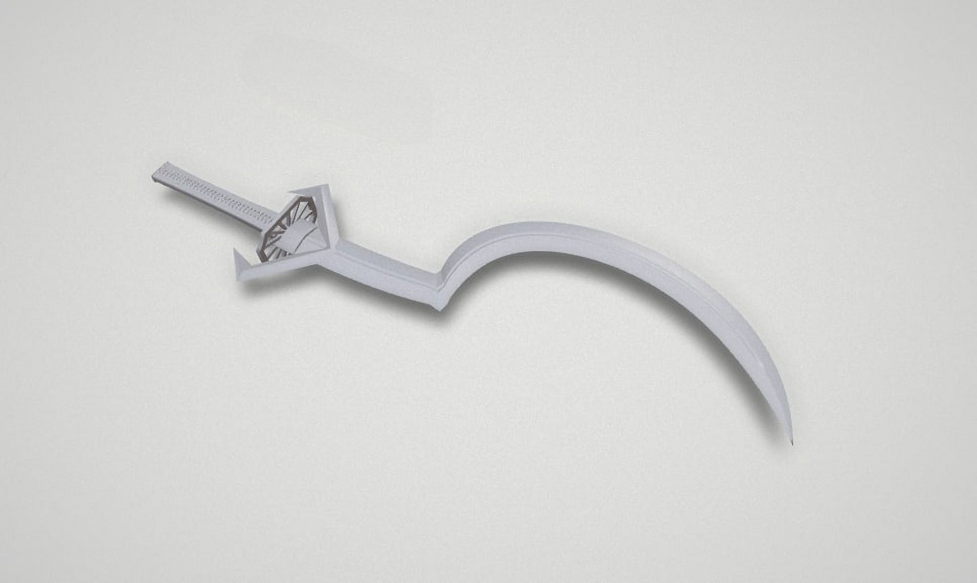 Game asset Unconventional Blade of Dual Origins 3D model_9