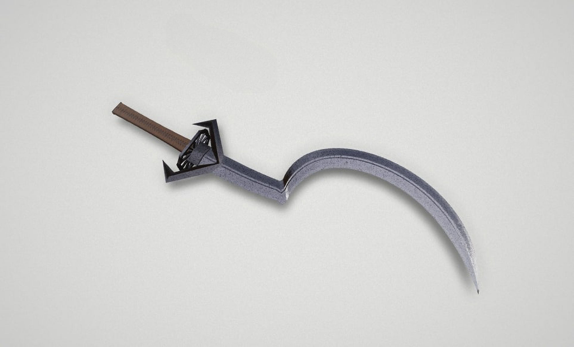 Game asset Unconventional Blade of Dual Origins 3D model_4