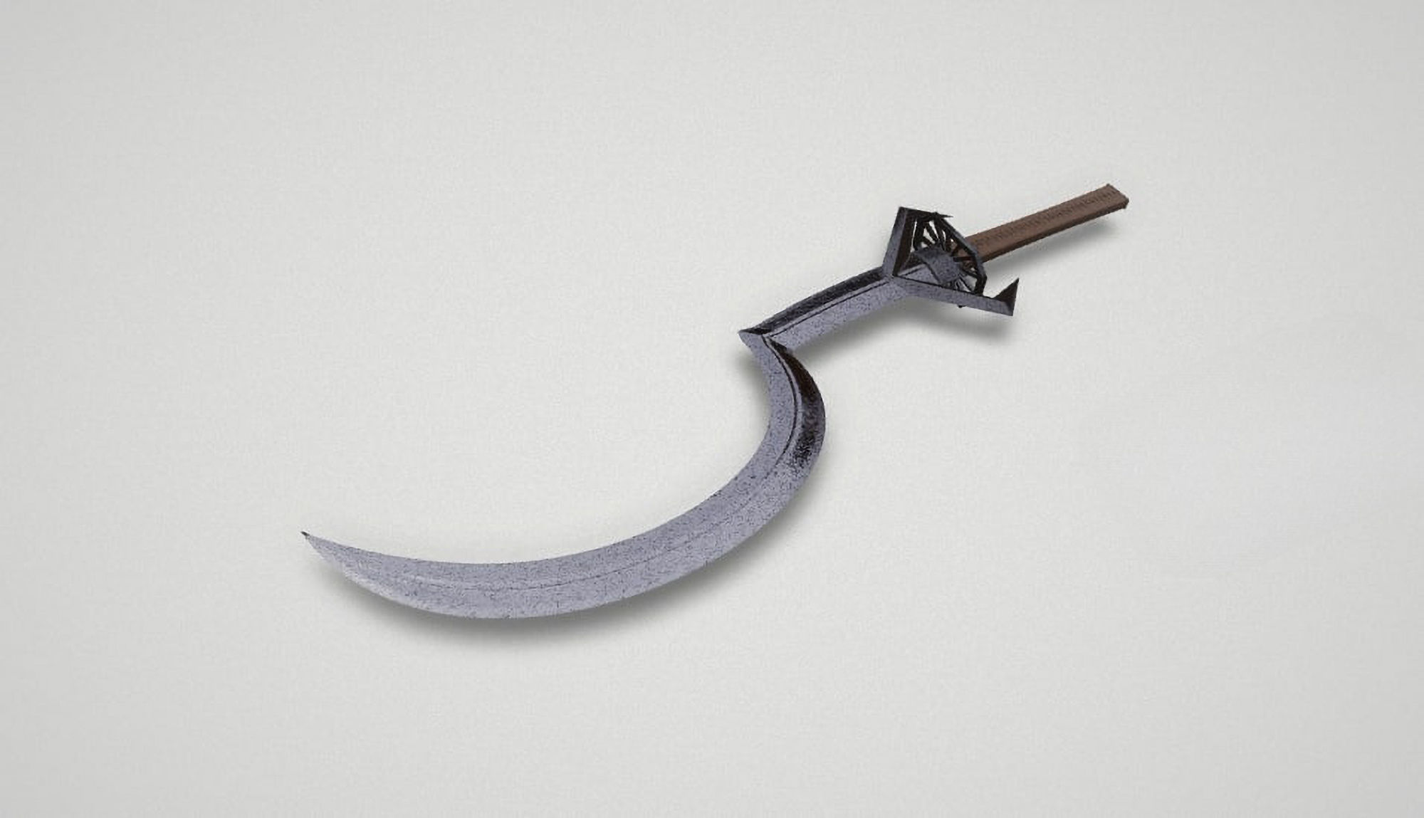 Game asset Unconventional Blade of Dual Origins 3D model_5