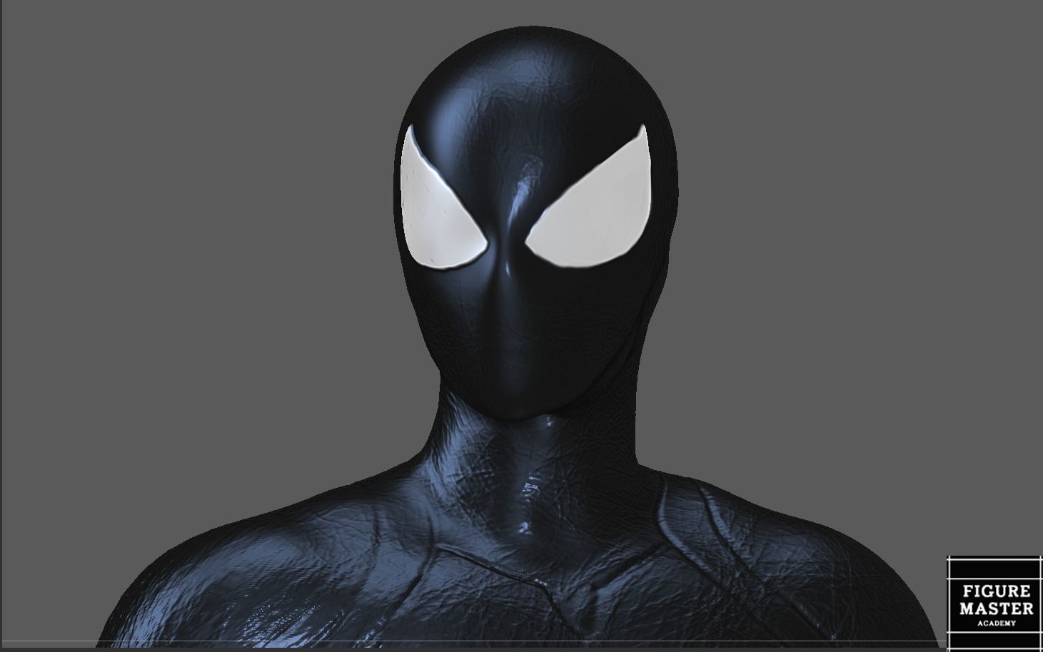 SPIDERMAN SYMBIOTE BLACK SUIT SPIDER MAN 2 PS 3D print model_6