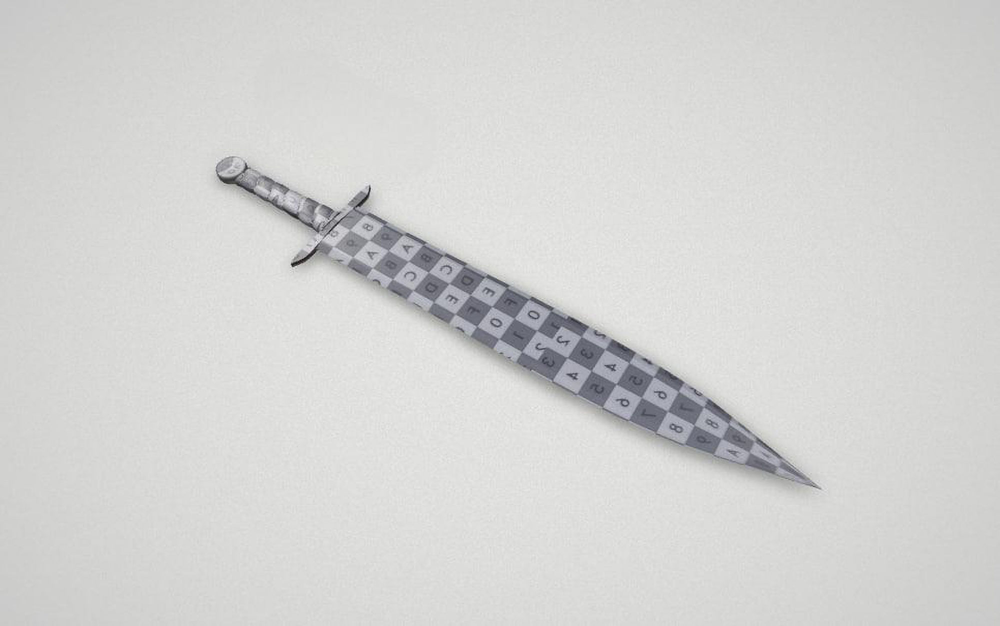 Game asset Aged Elegance Weapon 3D model_7