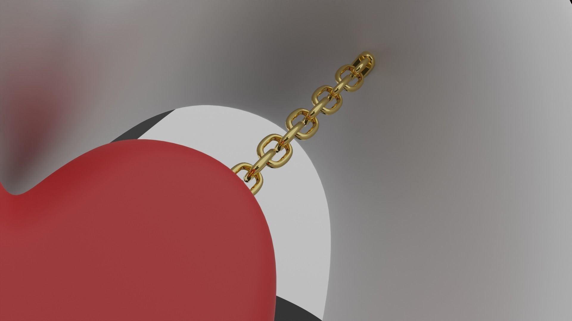 Heart in heart 3D model_3