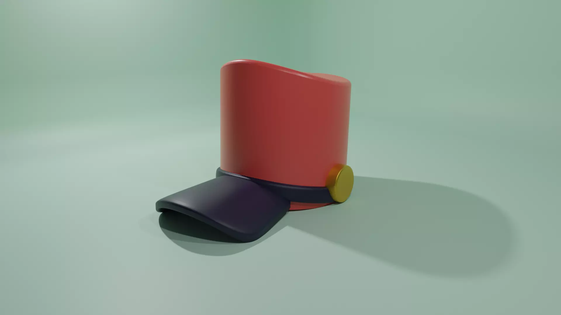 Marching Band Hat 3D print model_0