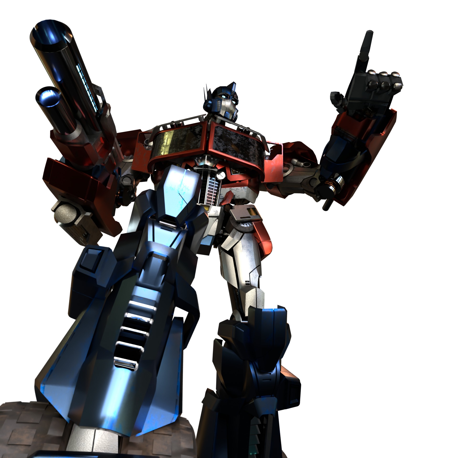 Optimus Prime Concept Model 2024 Free 3D model_2