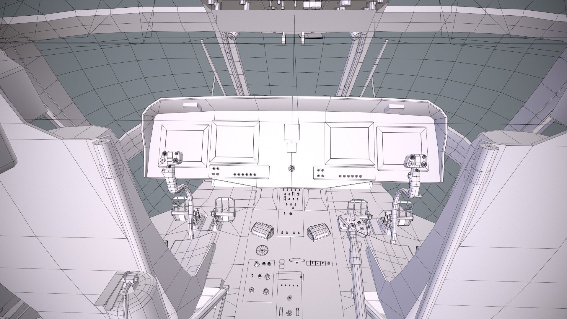  UH-60JA Black Hawk Japan Static Low-poly 3D model_31
