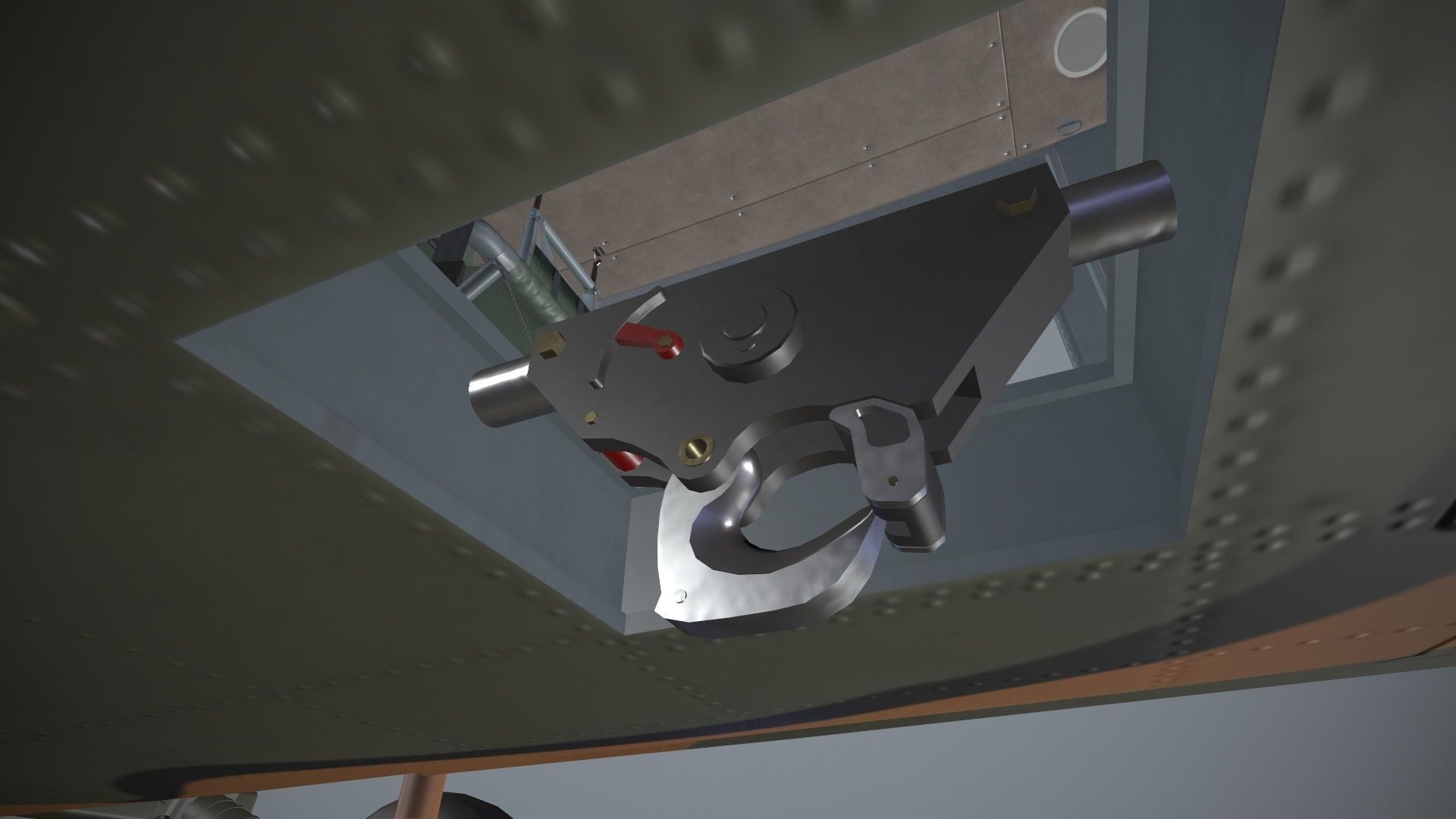  UH-60JA Black Hawk Japan Static Low-poly 3D model_20