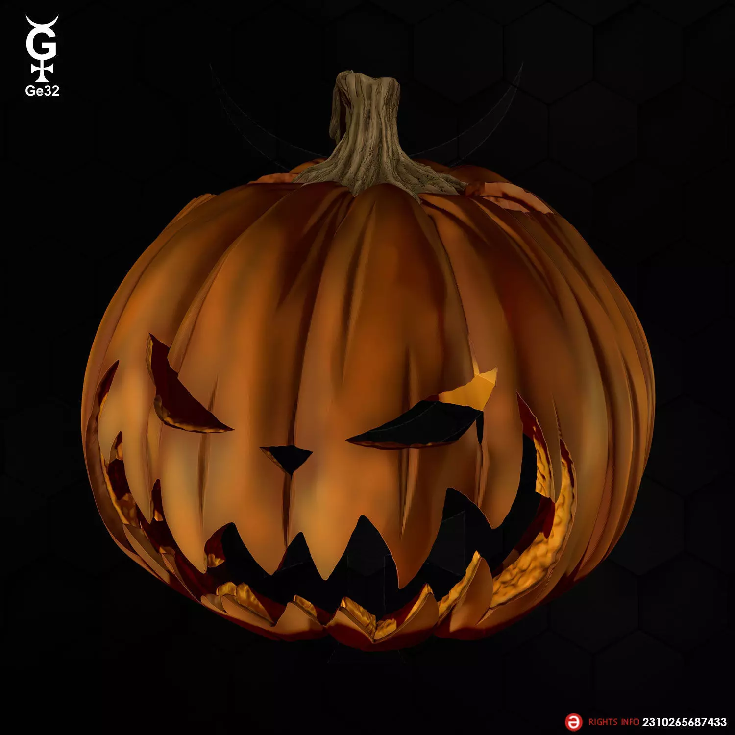 JACK PUMPKIN KING CAT - Helmet 3D print model_0