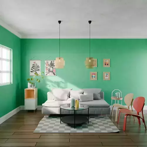 Ikea collection for living room 3D model