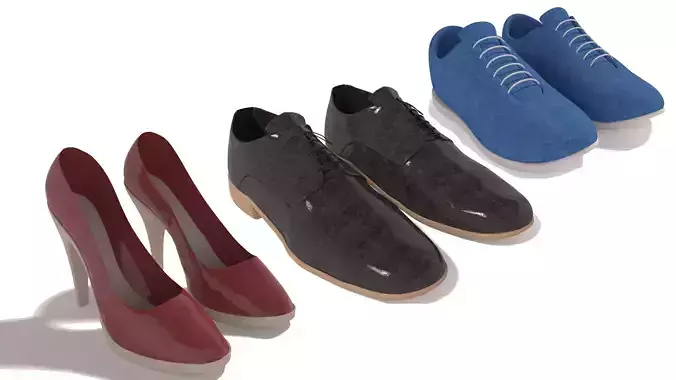 Man and Woman Shoes and Sports Shoes