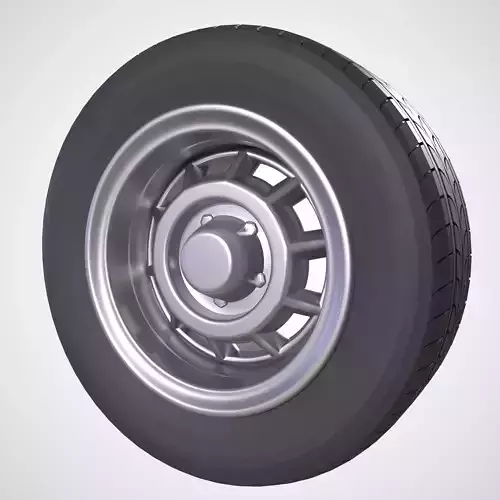 BUICK REGAL GRAND NATIONAL COUPE TYRE RIM 3D print model