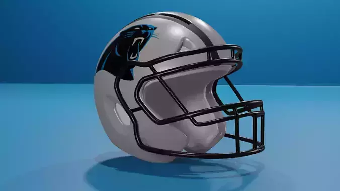 Carolina Panthers Football Helmet