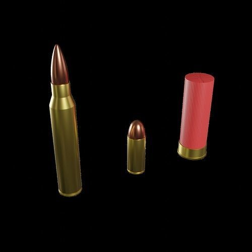 Ammunition Free 3D model