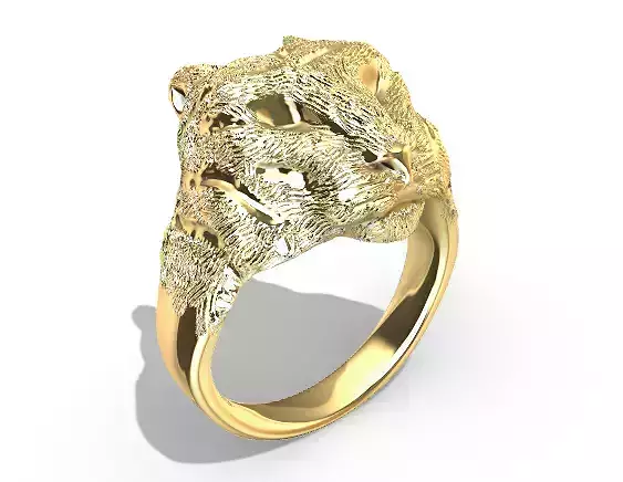 Tiger Ring Anillo De Tigre SM