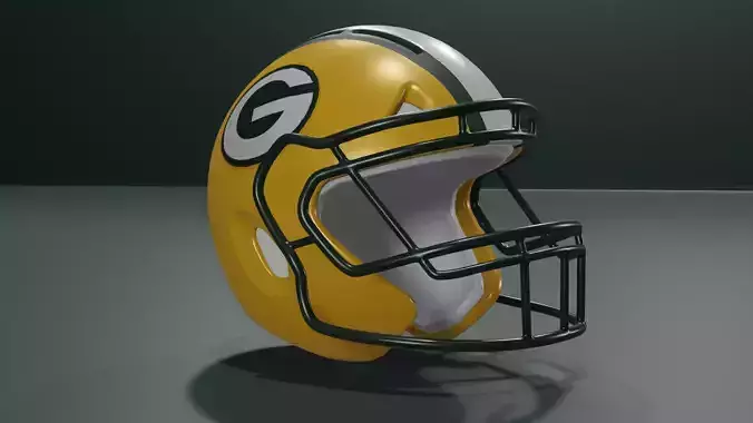 Green Bay Packers Football Helmet