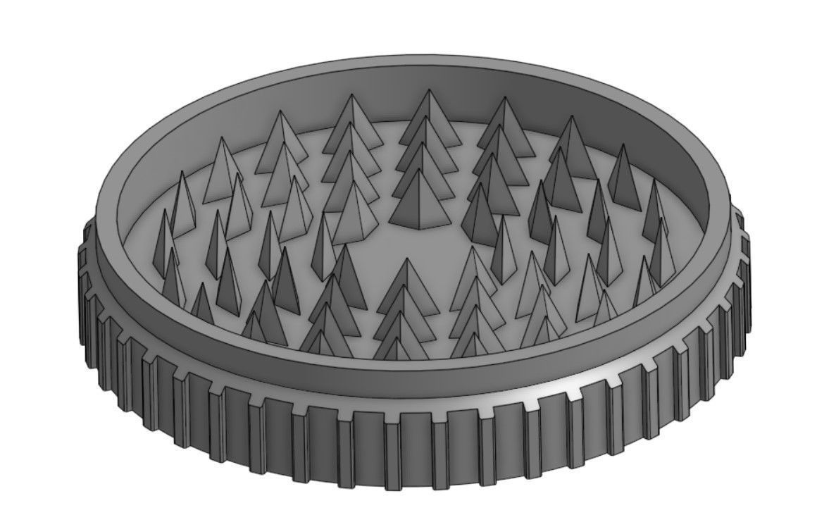Herbal Grinder 3D print model_2