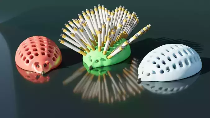 Hedgehog Pencil Holder