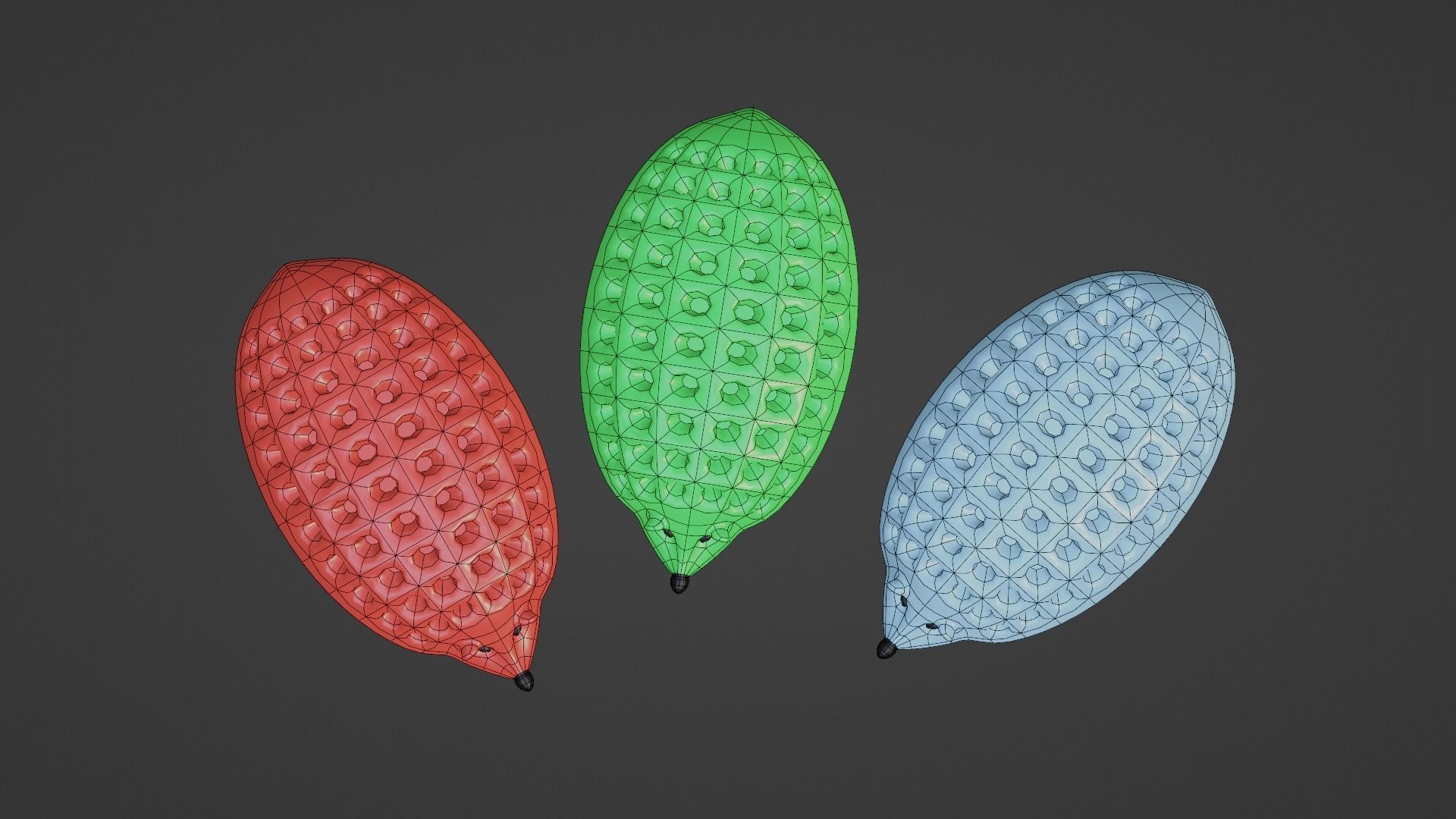 Hedgehog Pencil Holder 3D model_6