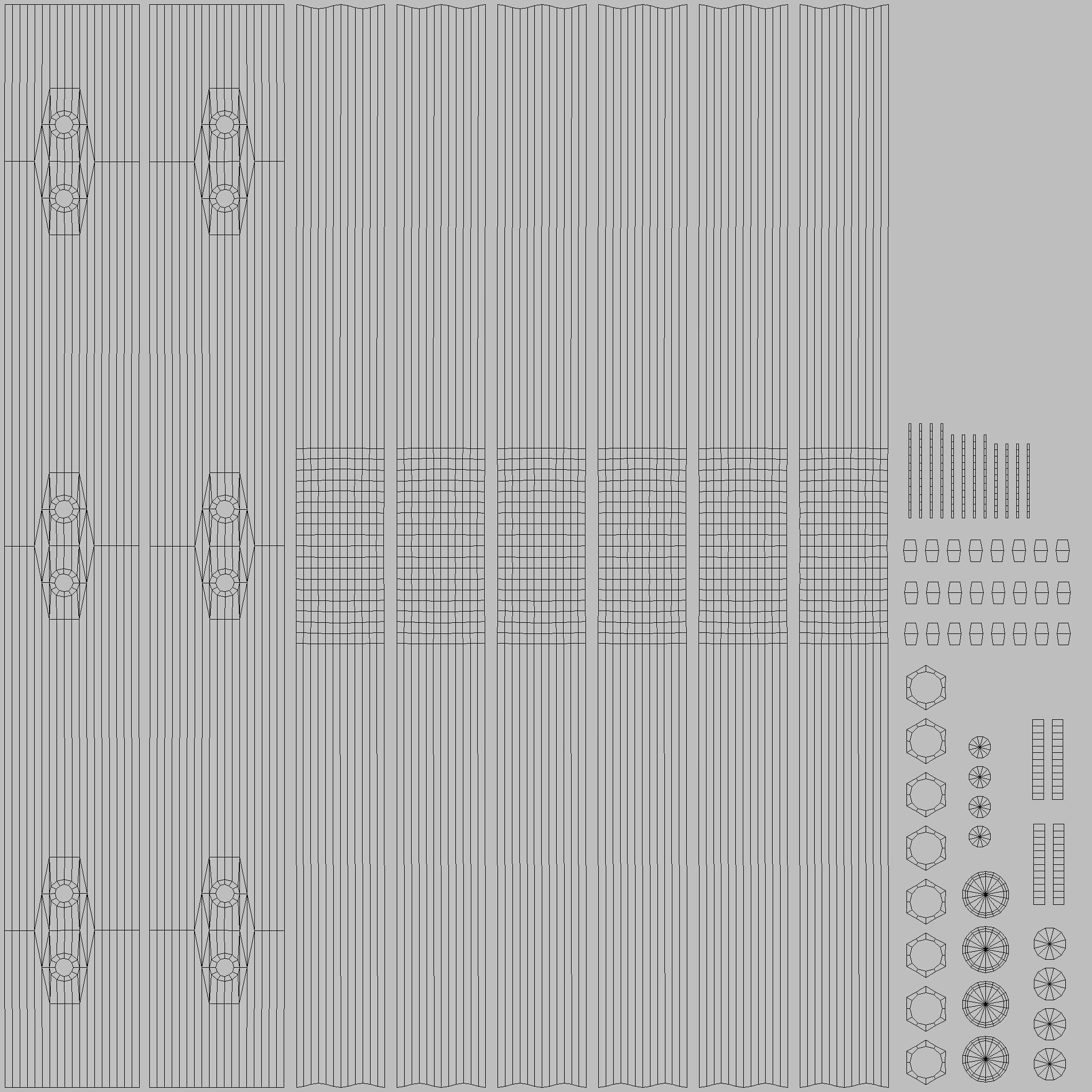 Bike Rack 5 PBR Game Ready Low-poly 3D model_18