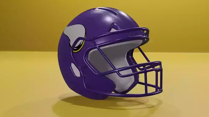 Minnesota Vikings Football Helmet