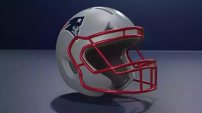 New England Patriots Football Helmet