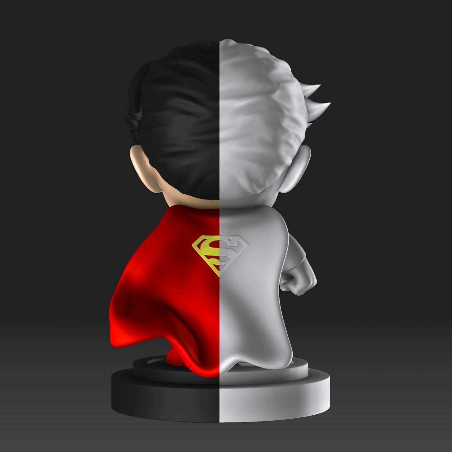 FOFUXO SUPERMAN 3D print model_3