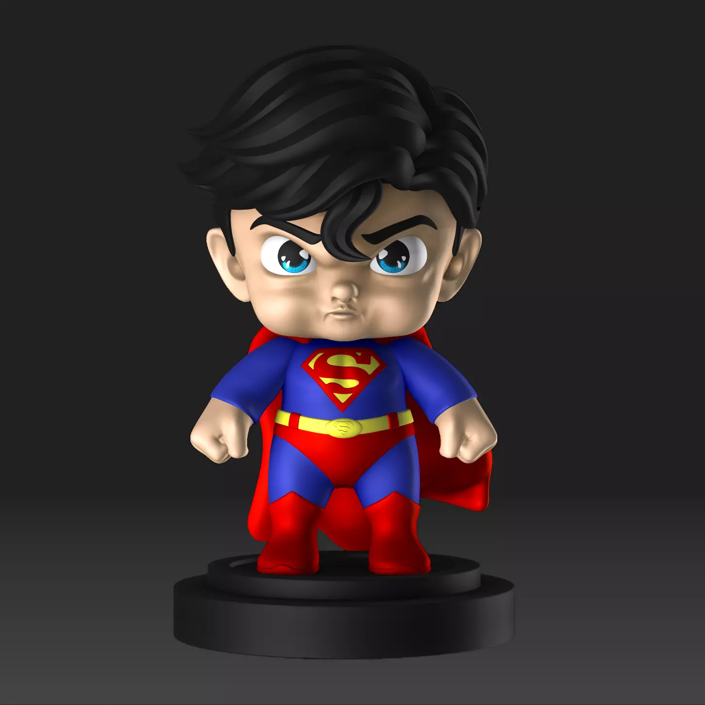 FOFUXO SUPERMAN 3D print model_0