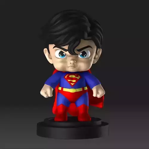 FOFUXO SUPERMAN 3D print model