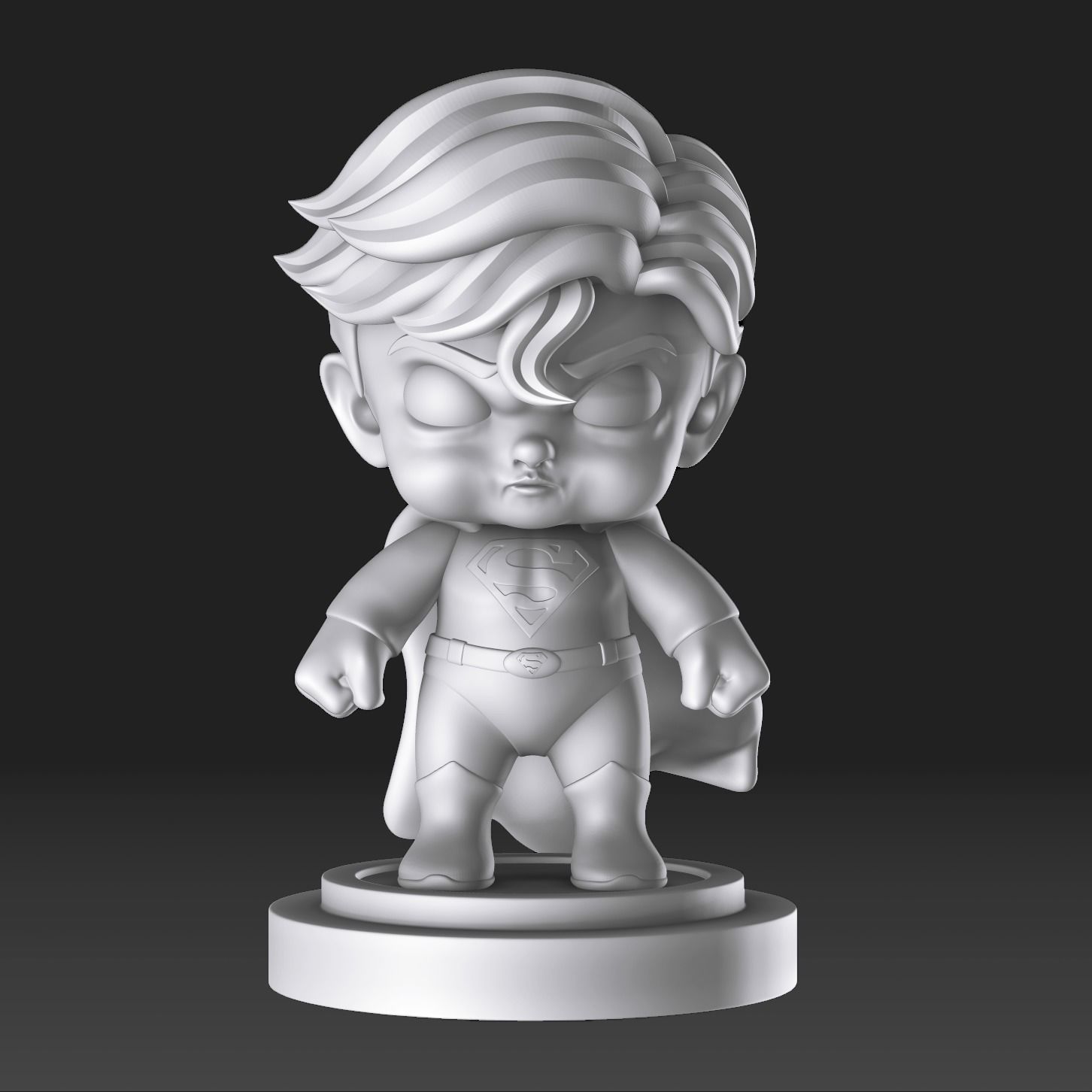 FOFUXO SUPERMAN 3D print model_4