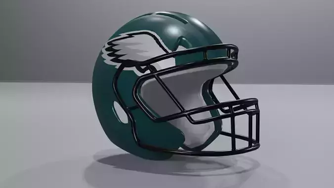 Philadelphia Eagles Football Helmet
