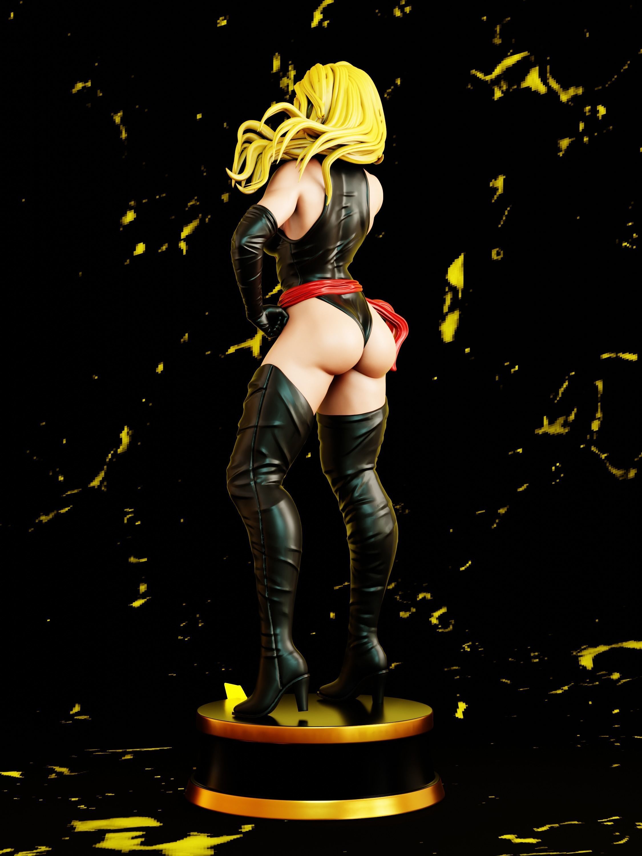 Ms Marvel 3D print model_4