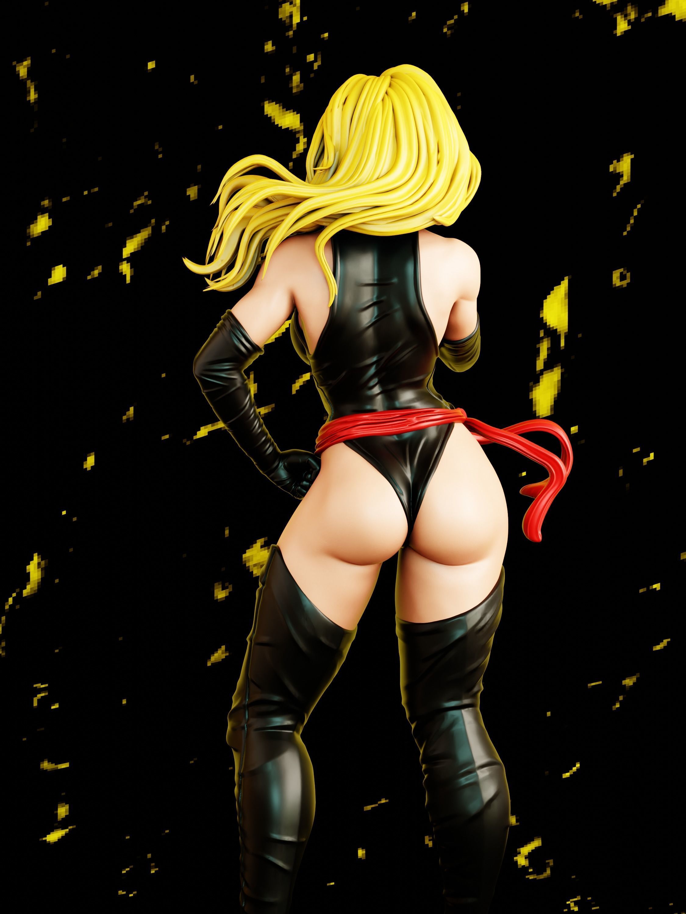 Ms Marvel 3D print model_1