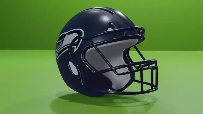Seattle Seahawks Football Helmet
