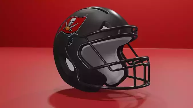 Tampa Bay Buccaneers Football Helmet