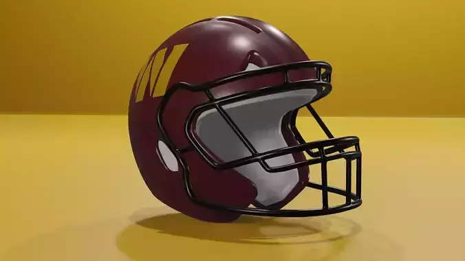 Washington Commanders Football Helmet