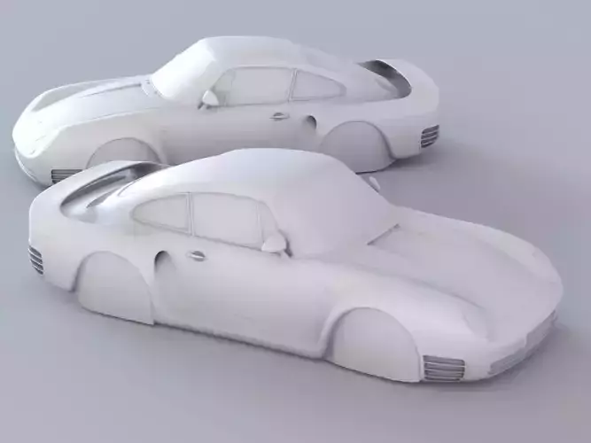 Porsche 959 3D printable 3D print model