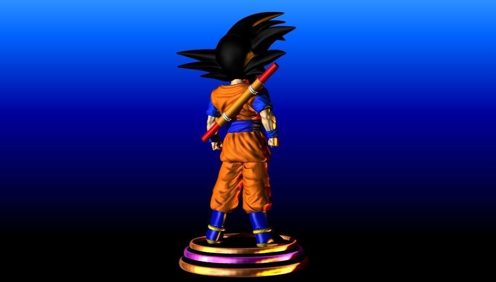 GOKU DRAGON BALL DAIMA 3D print model_1