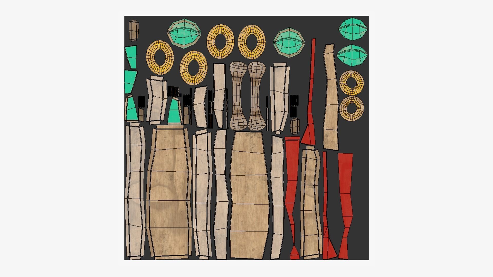 10 Tribal Masks E Collection - Costume Character Design _59