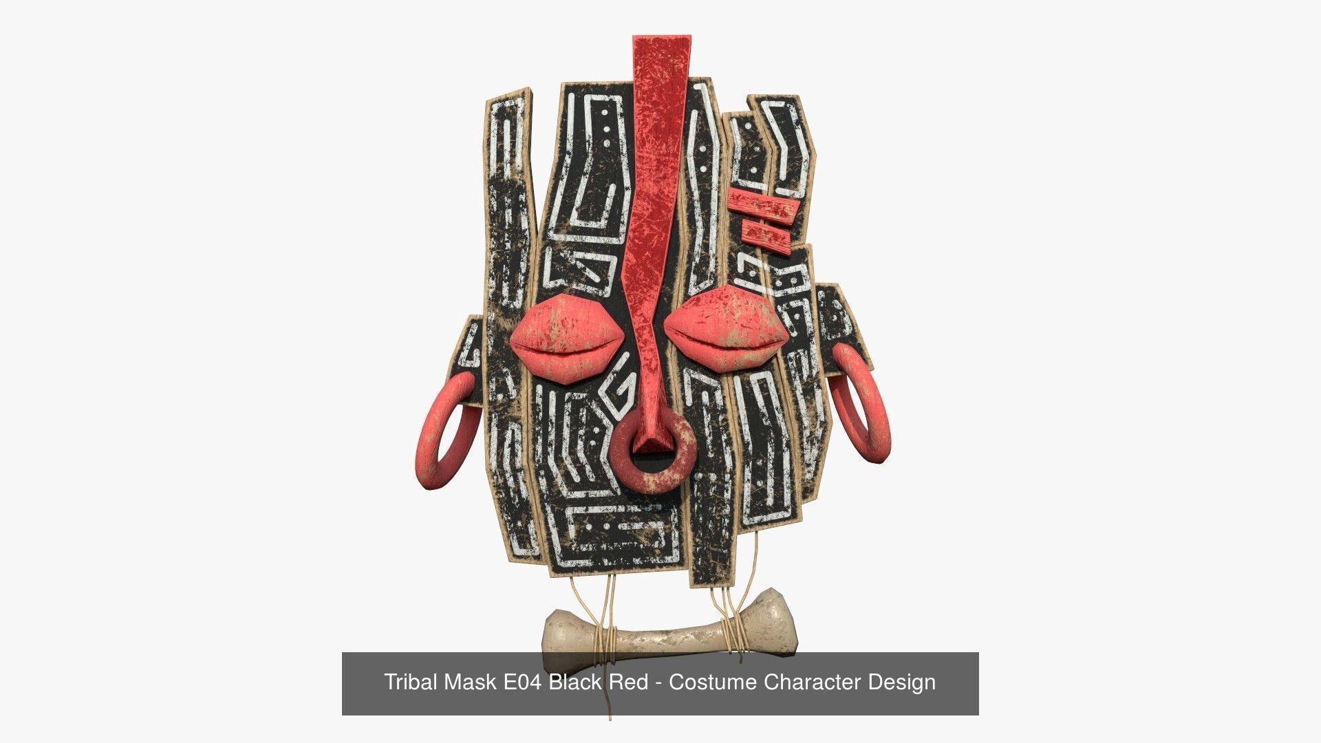 10 Tribal Masks E Collection - Costume Character Design _4