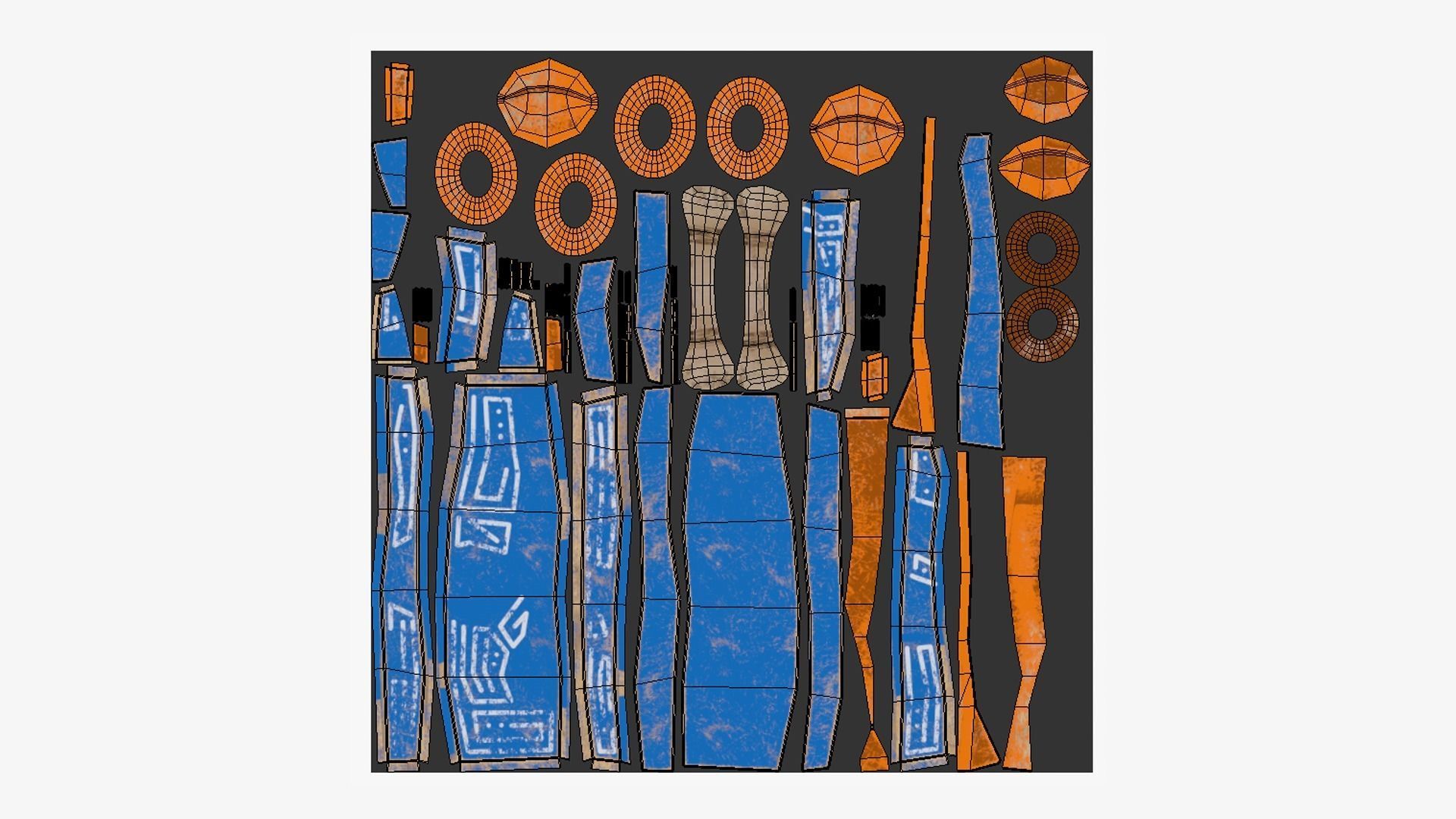 10 Tribal Masks E Collection - Costume Character Design _67