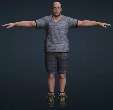 Flip Character 3D model_0
