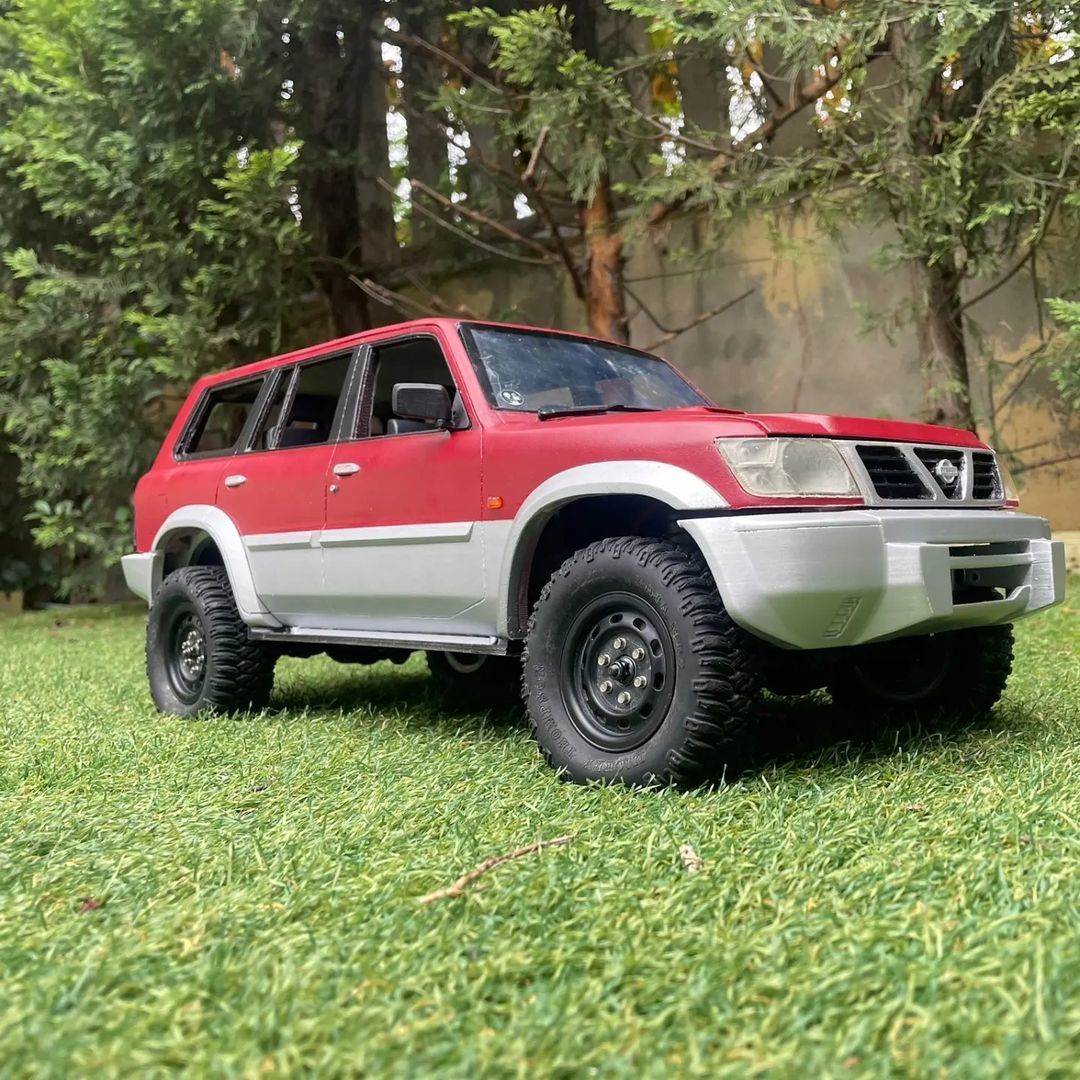NISSAN PATROL Y61 1997- 2004 1 10 SCALE WAGOM 3D PRINT 3D print model_1