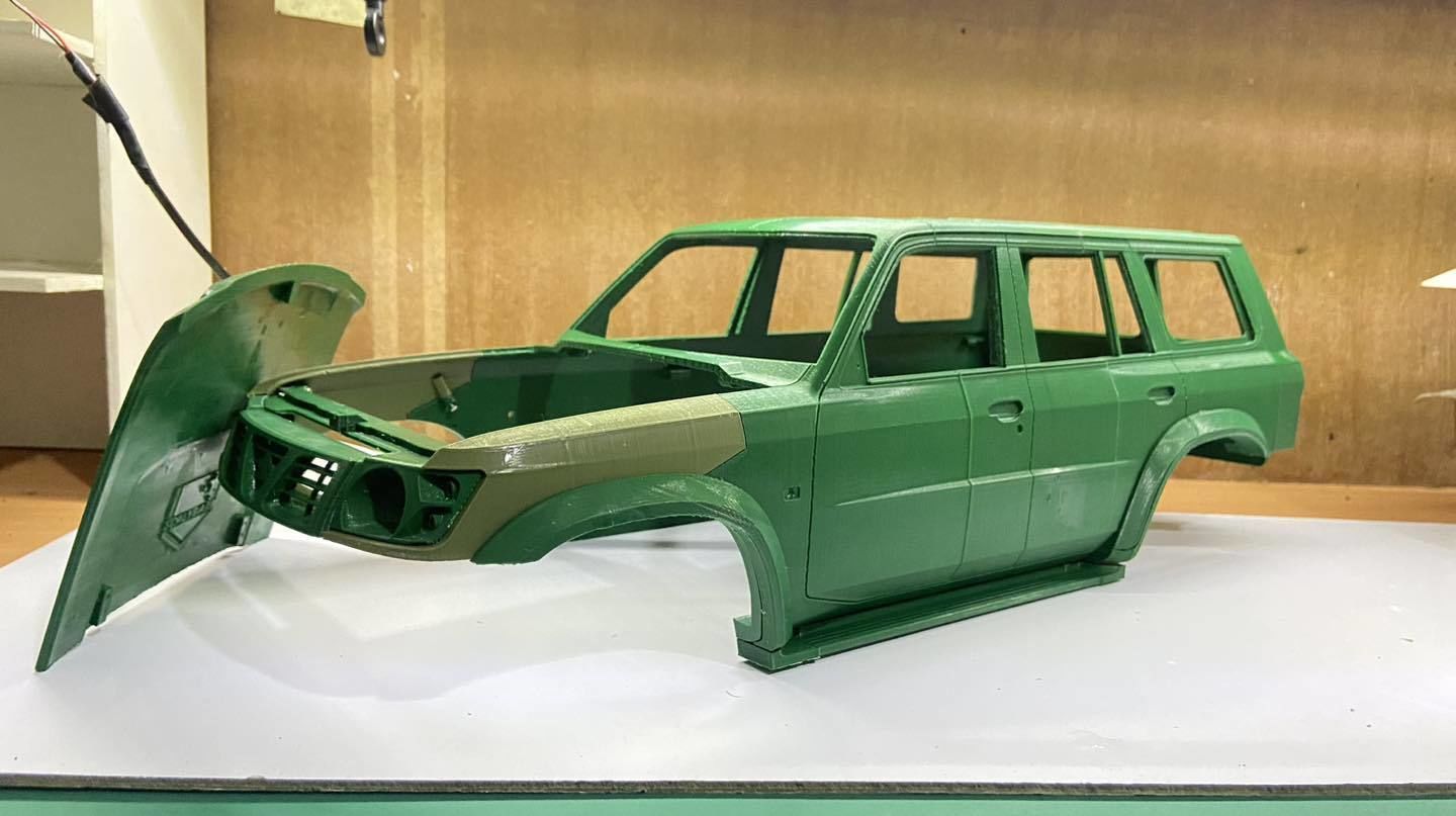 NISSAN PATROL Y61 1997- 2004 1 10 SCALE WAGOM 3D PRINT 3D print model_5