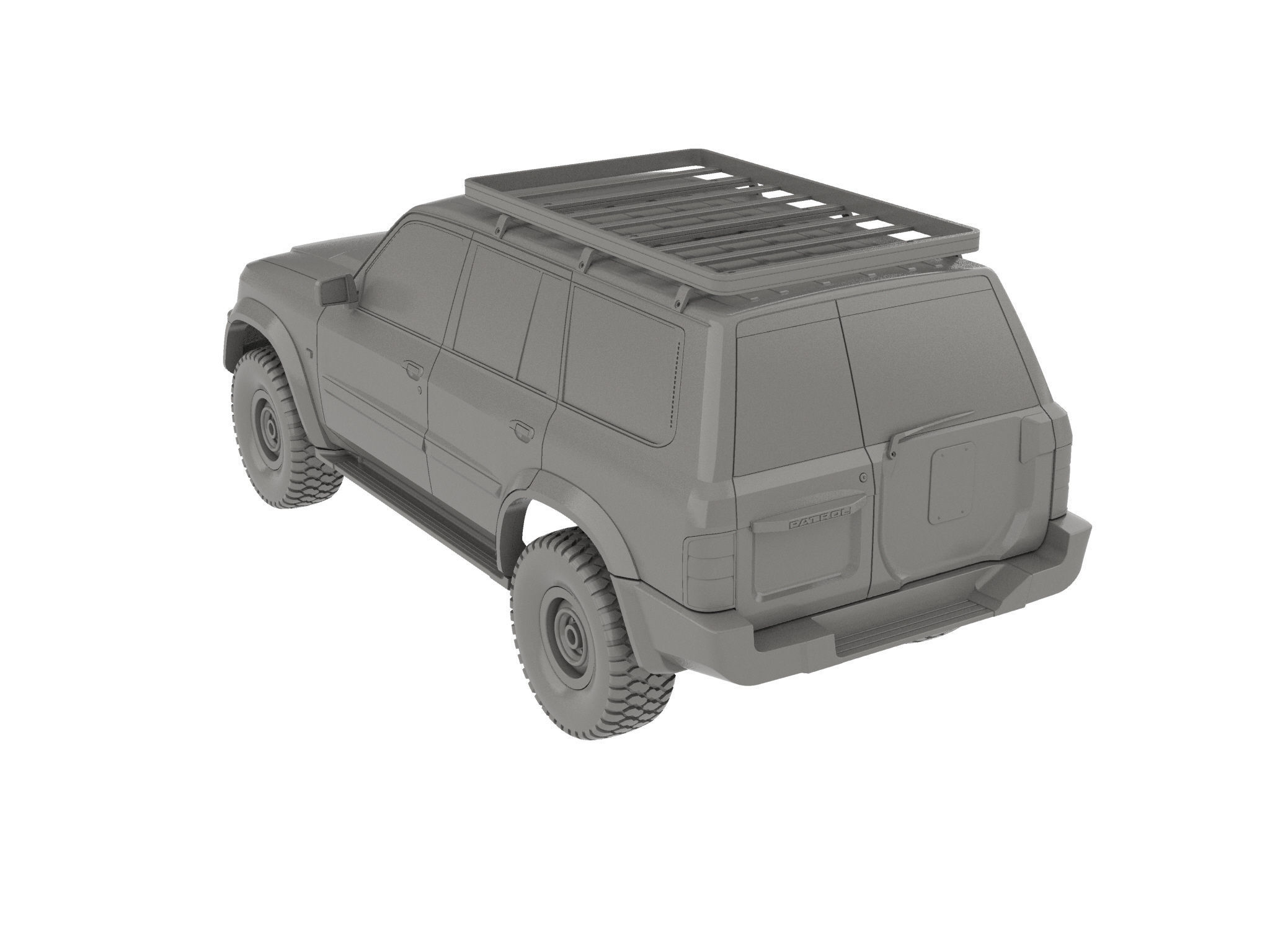 NISSAN PATROL Y61 1997- 2004 1 10 SCALE WAGOM 3D PRINT 3D print model_18