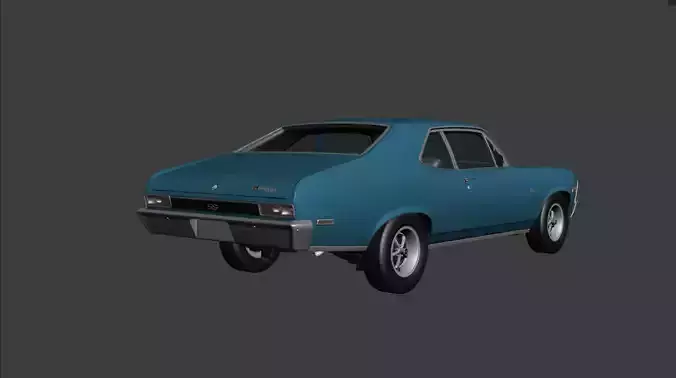 Chevrolet Nova SS 396 1970 3D model