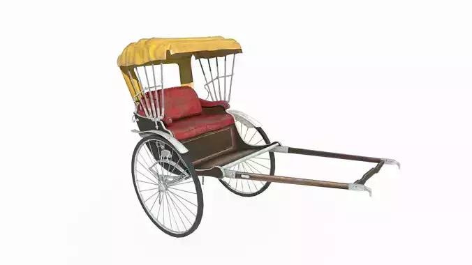 Old style vehicle rickshaw