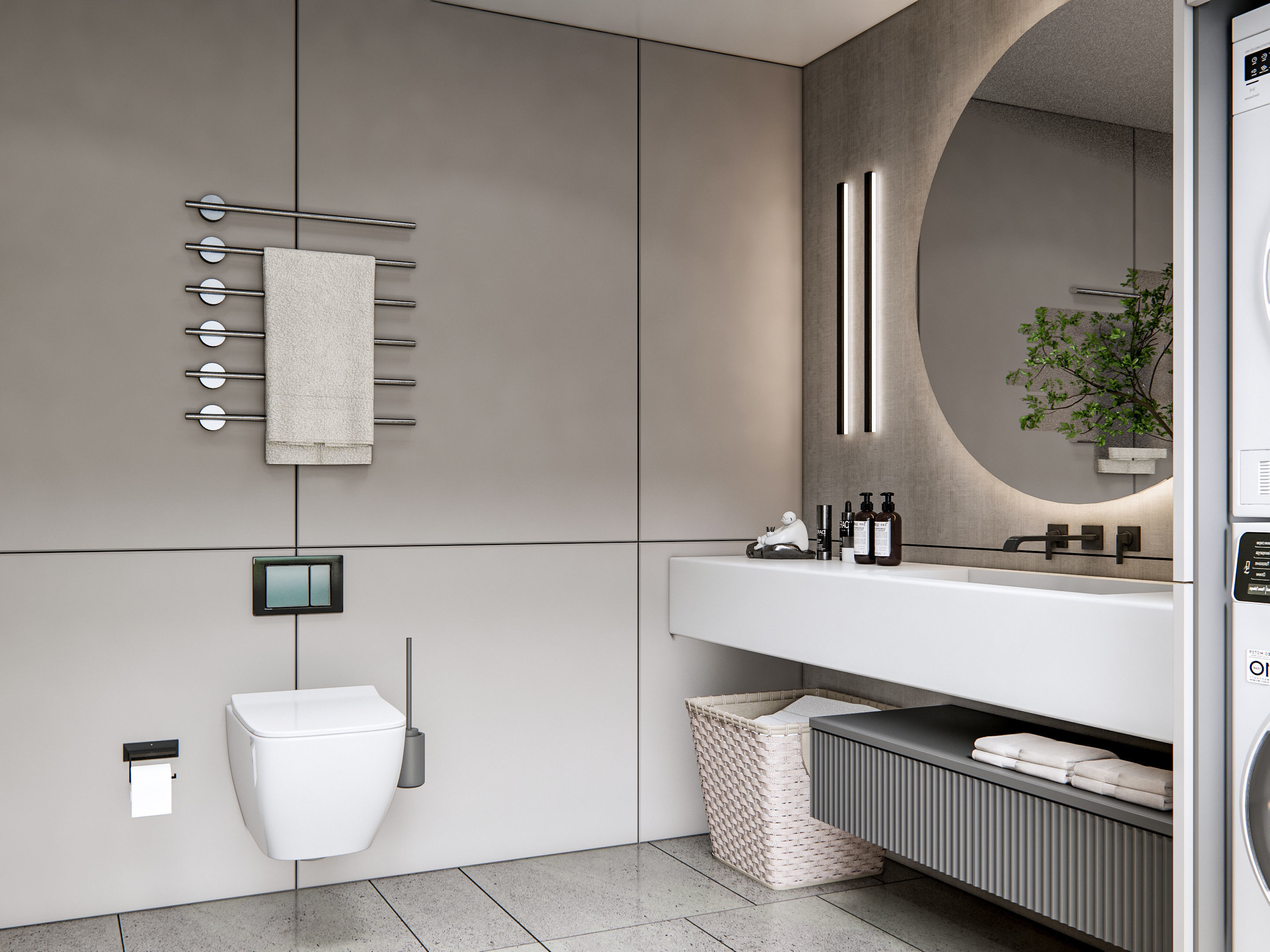 Bathroom 16  3D model_14