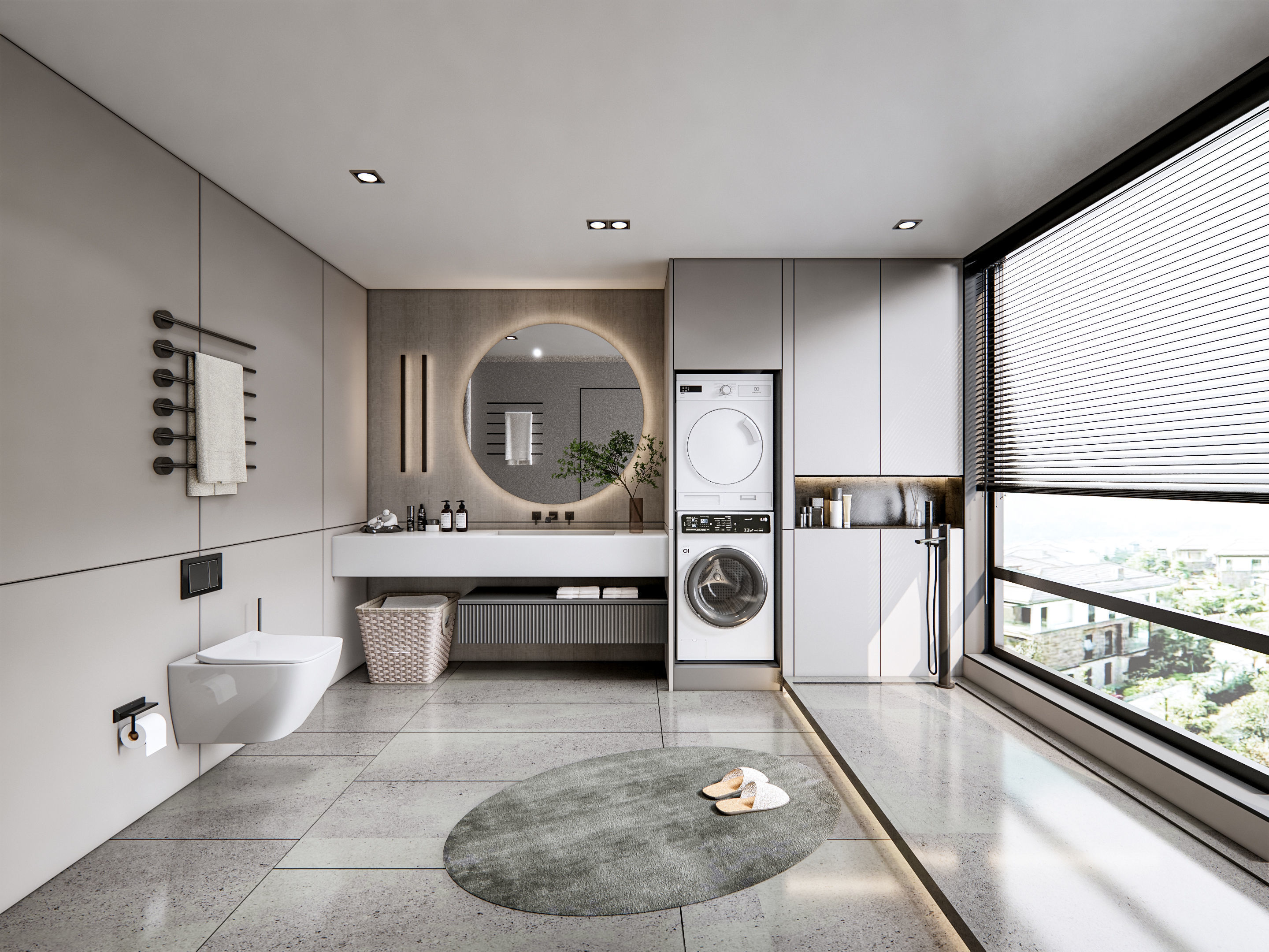 Bathroom 16  3D model_8