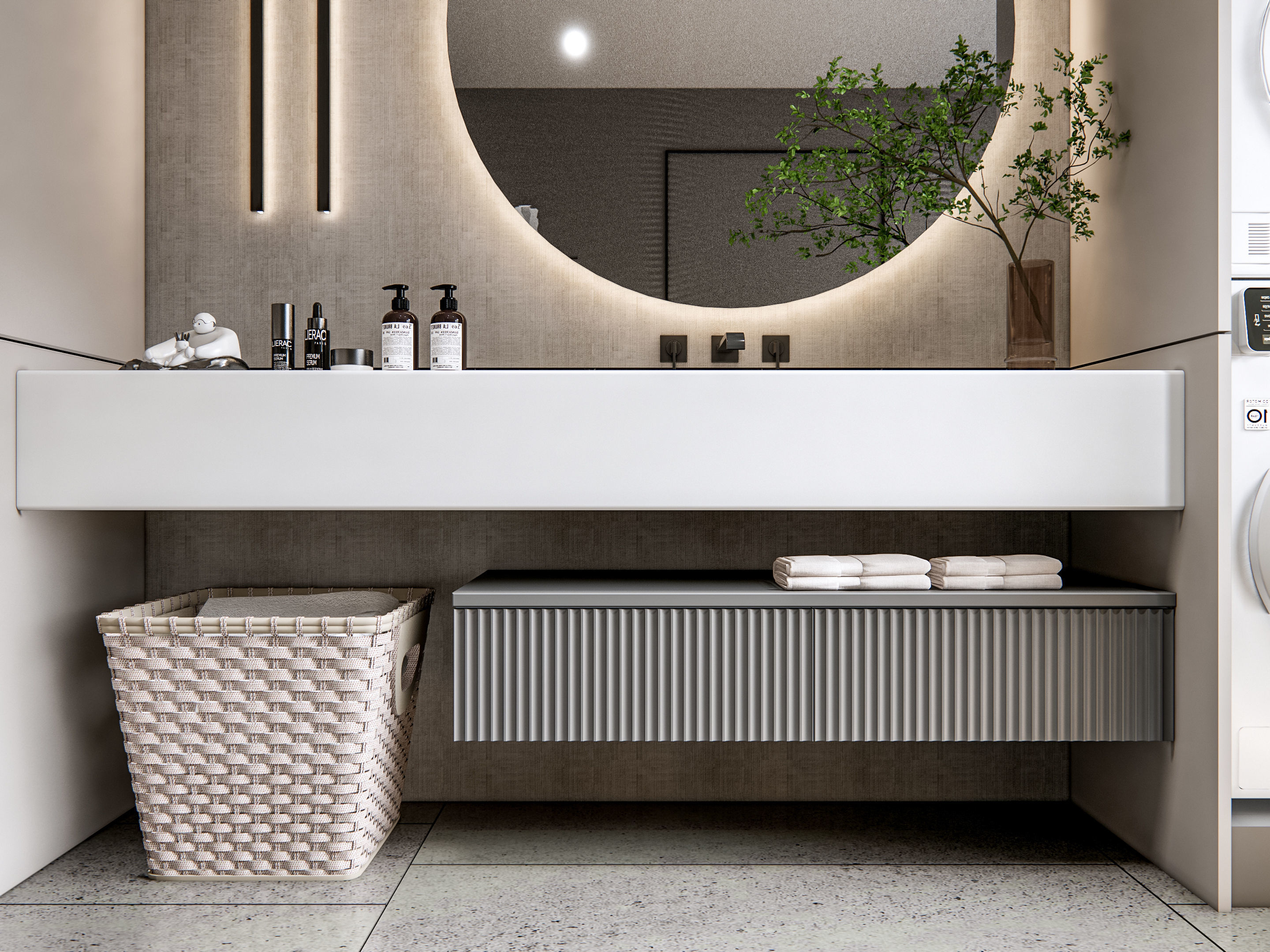 Bathroom 16  3D model_12