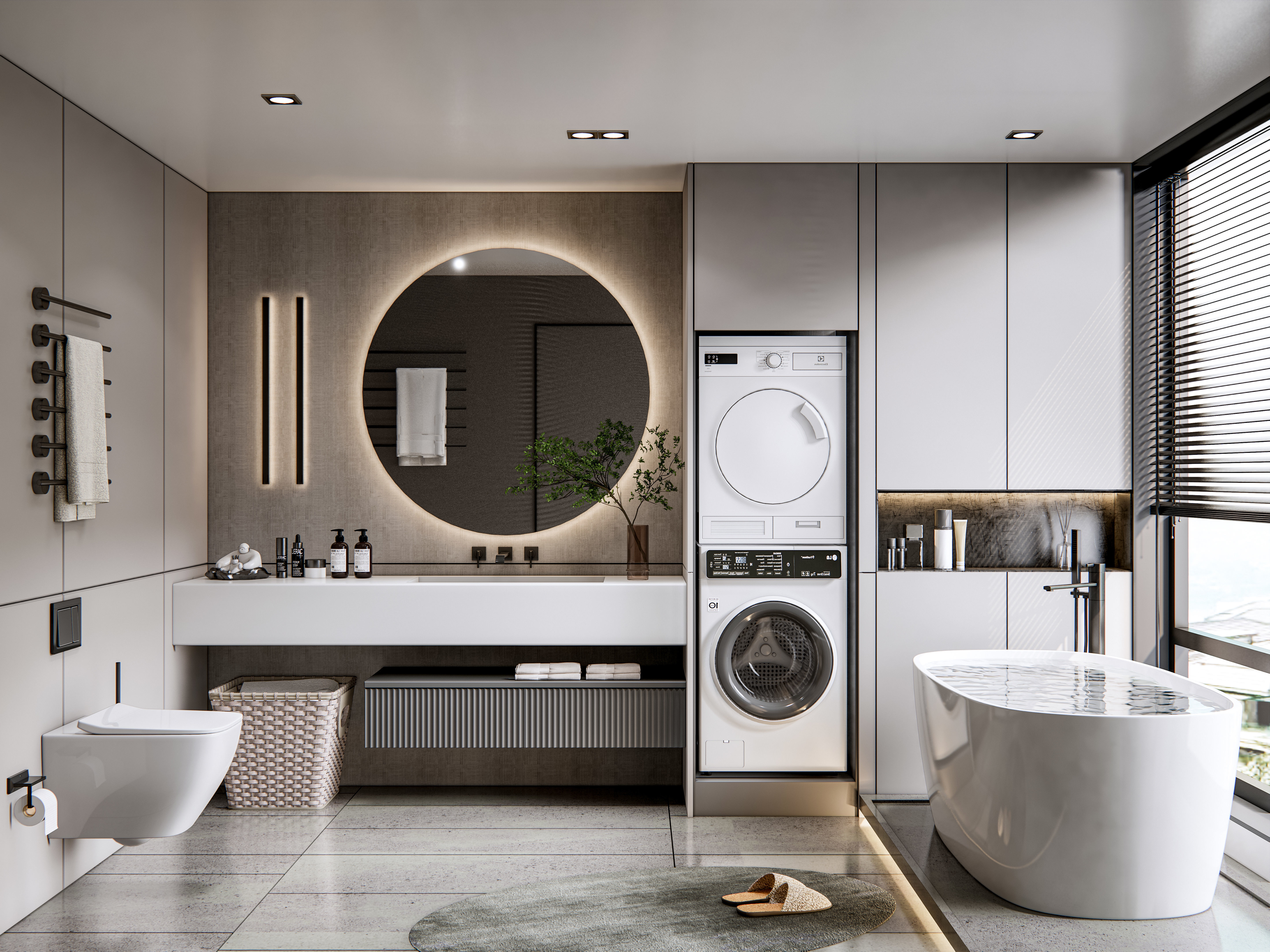 Bathroom 16  3D model_1