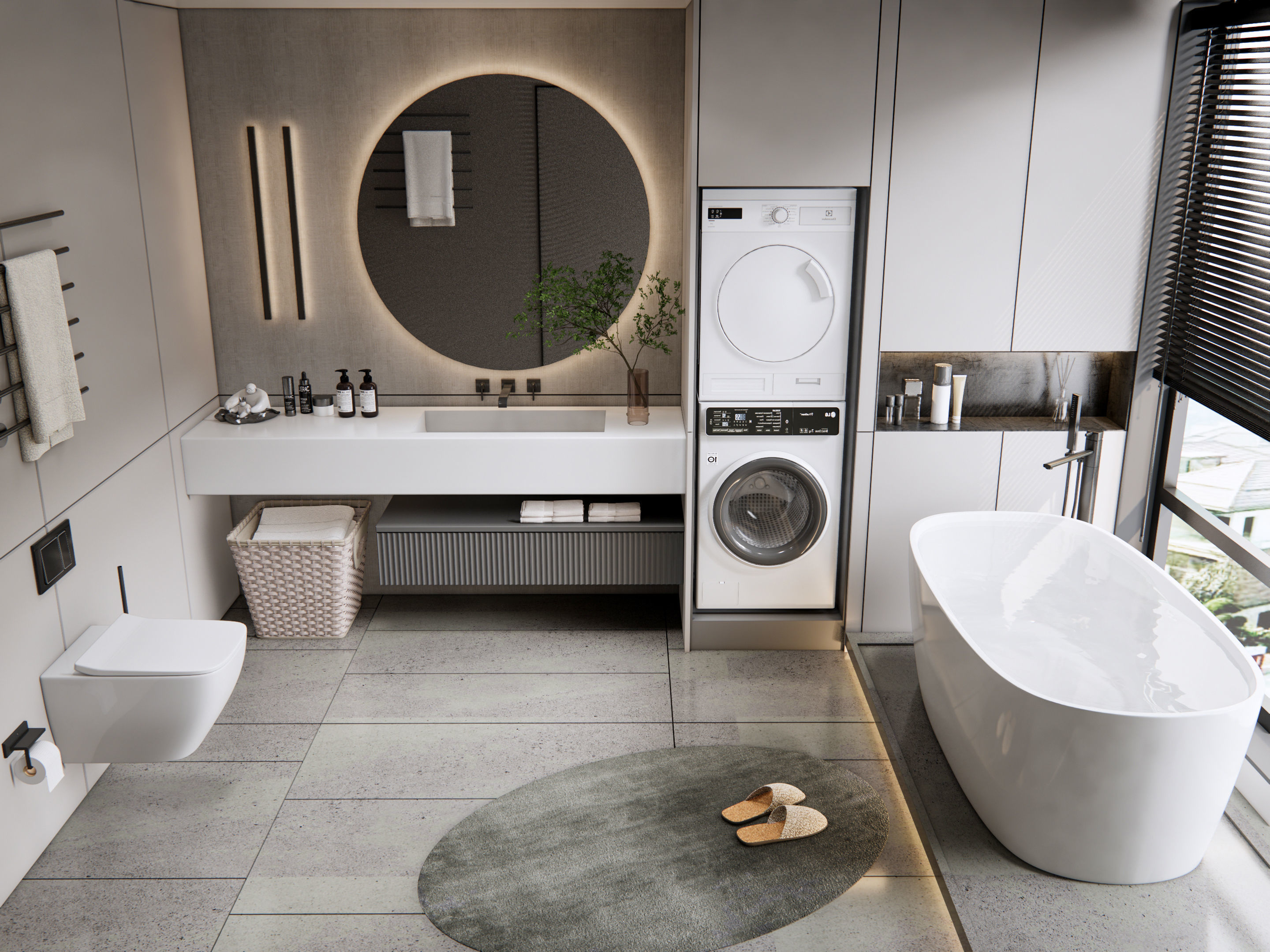 Bathroom 16  3D model_19